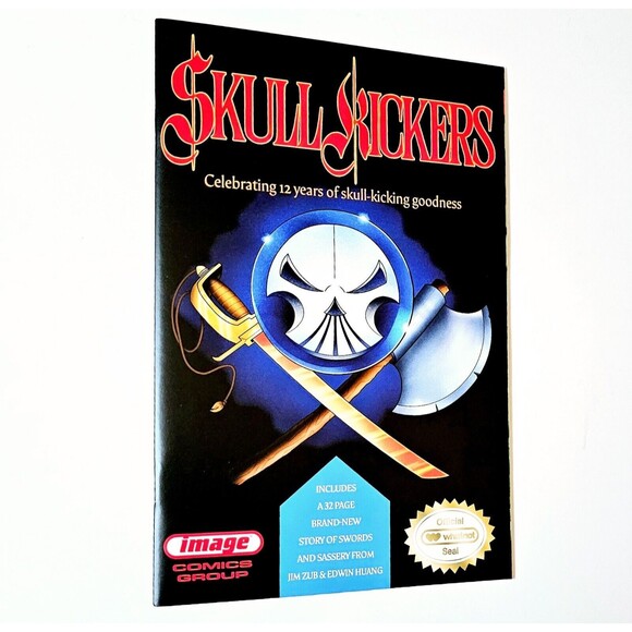 SKULLKICKERS SUPER SPECIAL #1 ONE SHOT FINAL FANTASY NES VIDEO GAME HOMAGE 2022 - Picture 2 of 7
